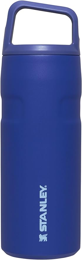 Stanley IceFlow Cap and Carry Water Bottle | Wide Mouth Twist Lid | Lightweight & Leakproof for Travel & Sports | Insulated Stainless Steel | BPA-Free