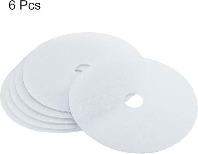 MECCANIXITY Universal Cloth Dryer Exhaust Filter, Cotton 227x33mm White for Clothes Dryer Filter Replacement Pack of 6
