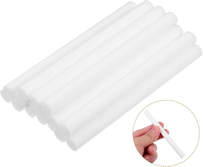 Didiseaon 250pcs Essential Oil Diffuser Sticks Core Wedding Diffuser Rods for Home Car - AquaVibe