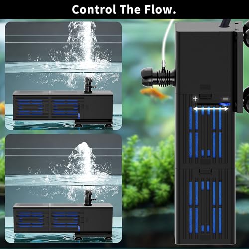 20 40Gal Aquarium Filter for Fish Tank