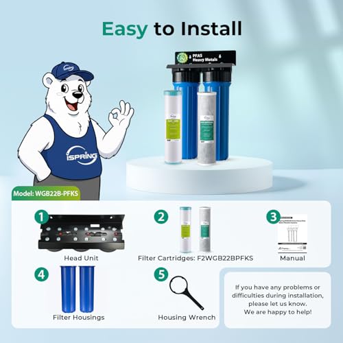 PFAS & Heavy Metal Whole House Water Filter System