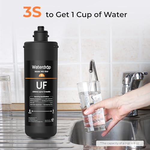 WD 10UF Water Filter Replacement for Waterdrop TSA