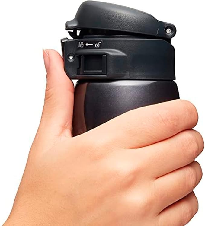 Zojirushi SM-SA48-BA Stainless Steel Vacuum Insulated Mug, 1 Count (Pack of 1), Black