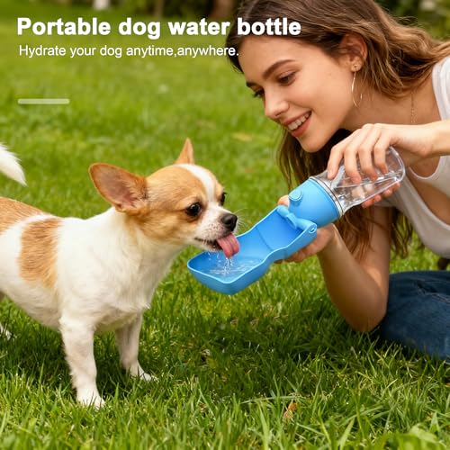 Dog Water Bottle16.9 OZ Collapsible Leak