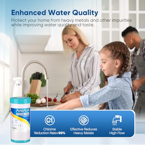 10" x 4.5" Whole House KDF Water Filter