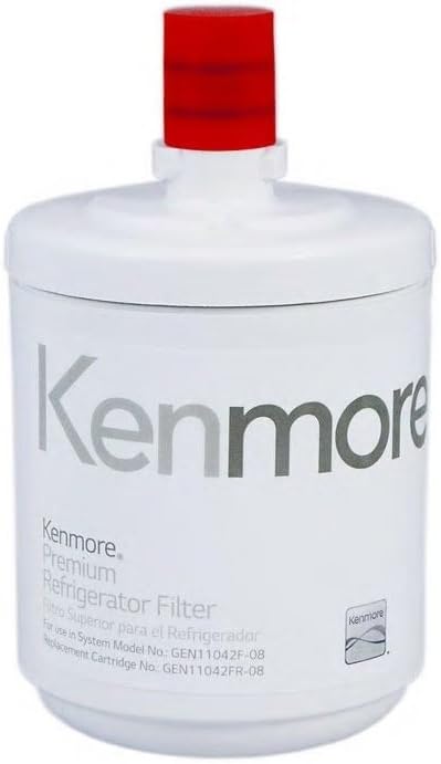 Kenmore 79551012010 9890 Replacement Refrigerator Water Filter, 1 Count (Pack of 1), White