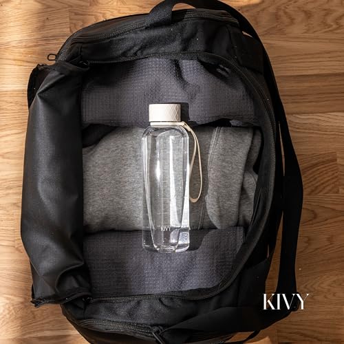 Slim Water Bottle 22oz [Lightweight & Shatterproof] Leak Proof Bottle for Women & Men