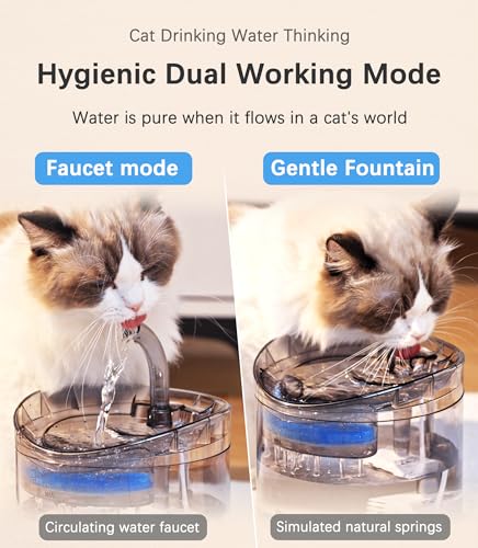 Cat Water Fountain Animal Water Dispenser 61OZ