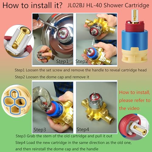 HAIN YO Pressure Balancing Cartridge Replacement for JL02BJ