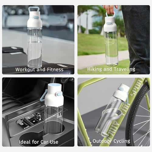 Tritan Plastic Clear Water Bottle