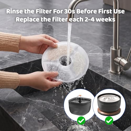 8 Pack Replacement Filters & 8 Pack Pre