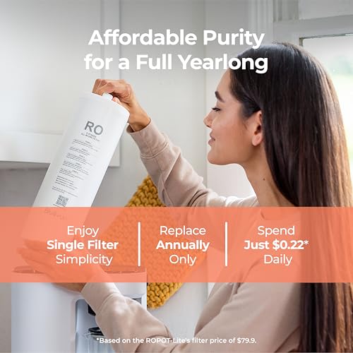 RO100ROPOT Lite Countertop Reverse Osmosis Water Filter