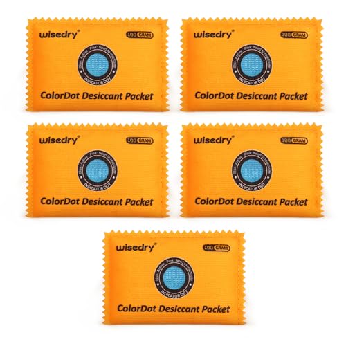 100g [5 Packs] Reusable Desiccant Packs for Storage