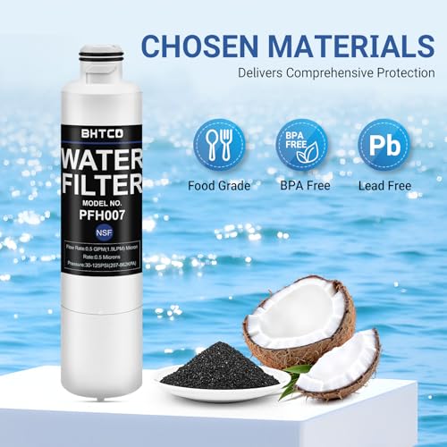 Water Filter for Samsung Refrigerator RF263BEAESG