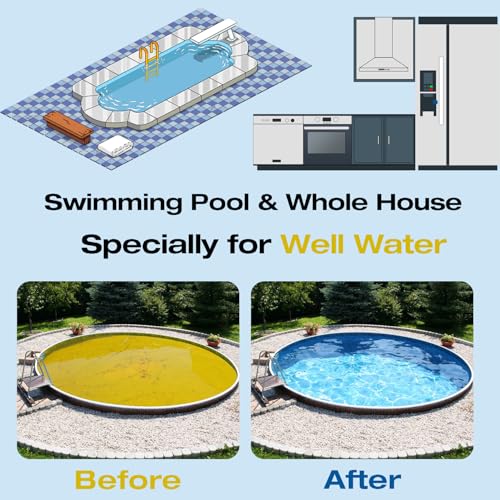 Whole House Iron Water Filter for Well Water