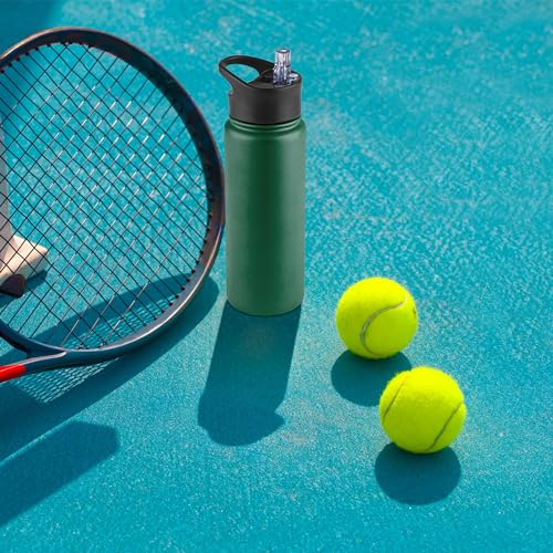 24 oz Insulated Water Bottle Bulk 8 Pack (8 Count)