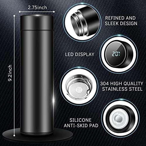 smart water bottle Led digital temperature dispaly vacuum flask