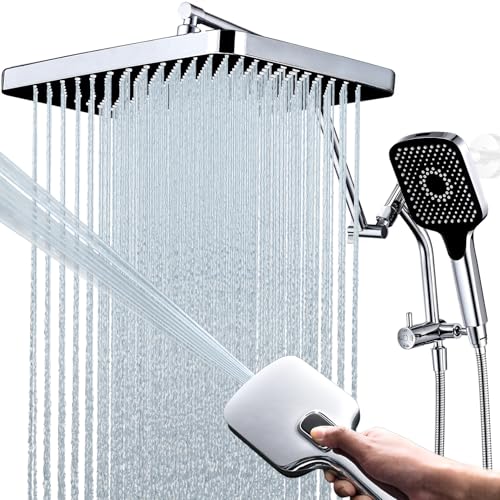 13 Inch Rain Shower Head with Handheld Combo