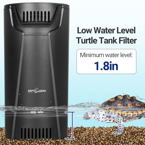Reptizoo Turtle Tank Quiet Internal Filter