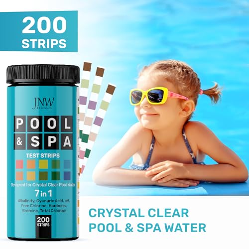 Pool Test Strips for Pools and Spas (200 Strips)