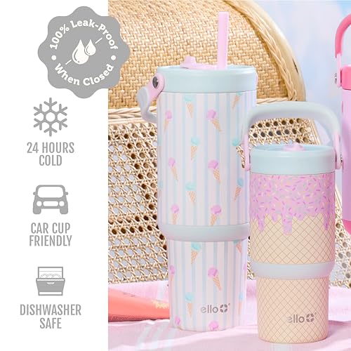 Oasis Go+ 32oz Insulated Stainless Steel Tumbler with Straw