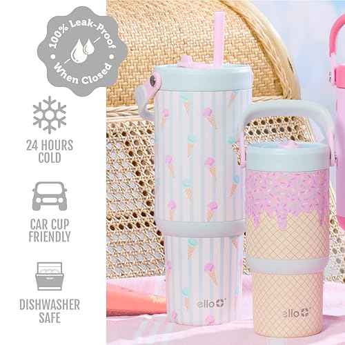 Oasis Go+ 14oz Insulated Stainless Kids Tumbler with Straw