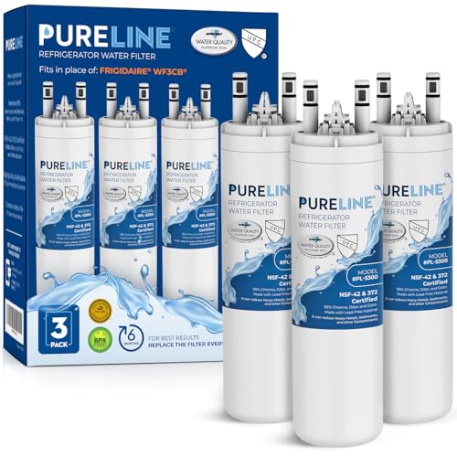 Replacement for WF3CB Refrigerator Water Filter (3 Count)