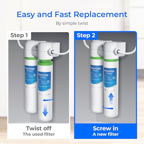 FQK2J Water Filter Replacement for GE FQK2J (4 Count)