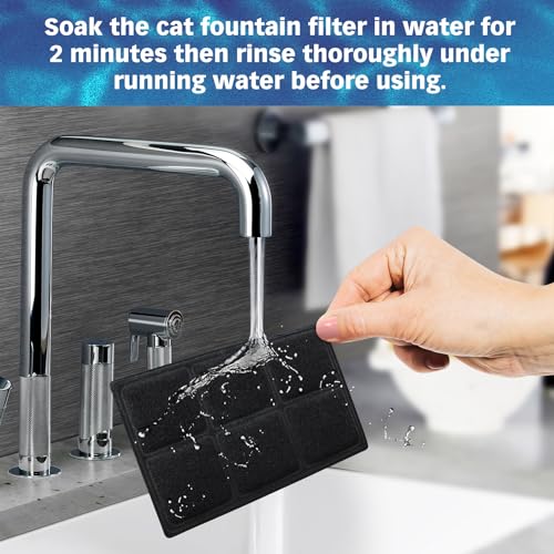 Premium Charcoal Filters for PetSafe Drinkwell Fountains (10 Count)