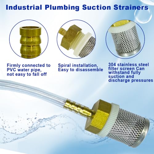 14mm Inline Strainers Filter Copper Tube Joint 14mm Diameter Hose Connection