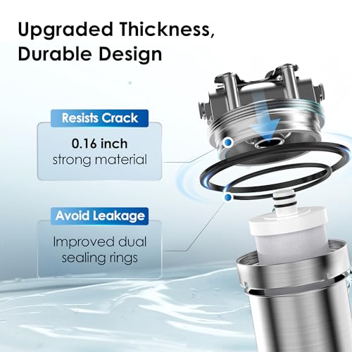 BS08 Under Sink Water Filtration System with Dedicated Faucet