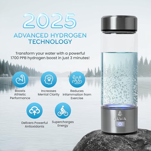 2026 Upgraded Premium Hydrogen Water Bottle Generator