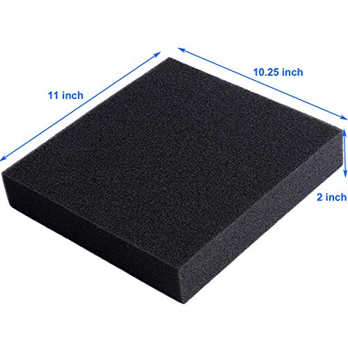 Aquarium Filter Sponge Open Cell Foam Sheet Bio Sponge Filter Media Pad HMF Fish Tank Sump Divider