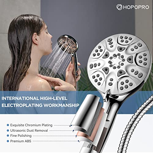 6 Mode High Pressure Handheld Shower Head Set