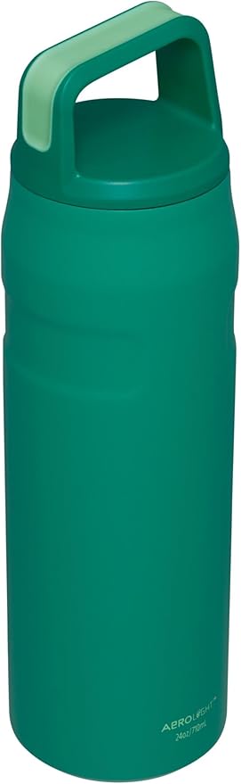 Stanley IceFlow Cap and Carry Water Bottle | Wide Mouth Twist Lid | Lightweight & Leakproof for Travel & Sports | Insulated Stainless Steel | BPA-Free