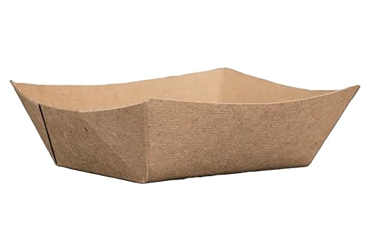 Southern Champion Tray 0509 #50 ECO Kraft Paperboard Food Tray, 1/2 lb Capacity (Case of 1000)