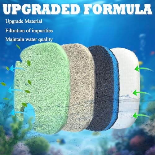12Pcs Canister Filter Pad for AMOSIJOY 172 (12 Count)