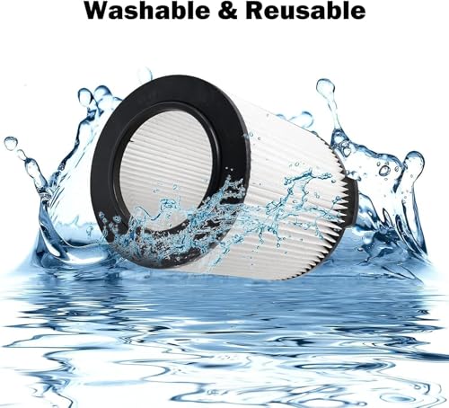 VF4000 Replacement Filters for Ridgid Shop Vac 72947 Wet (6 Count)