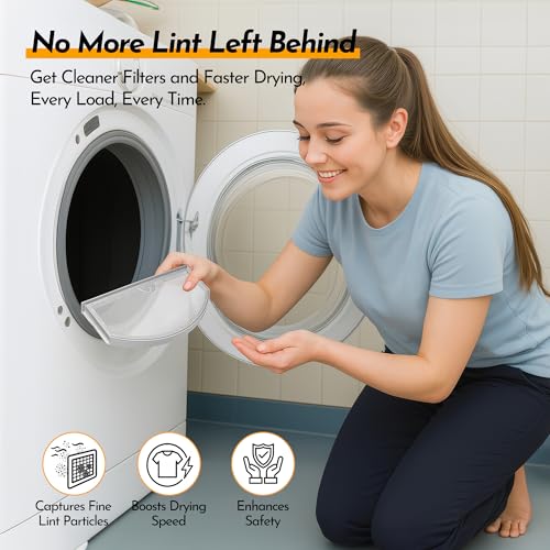 Dryer Lint Filter Replacement Kit for GE WE03X23881
