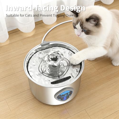 Stainless Steel Cat Water Fountain