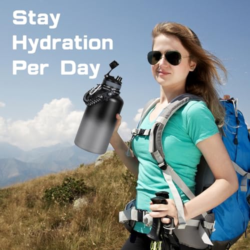 Insulated Water Bottle 64 oz