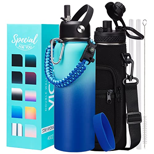 Metal Water Bottle 40oz (40 Count)