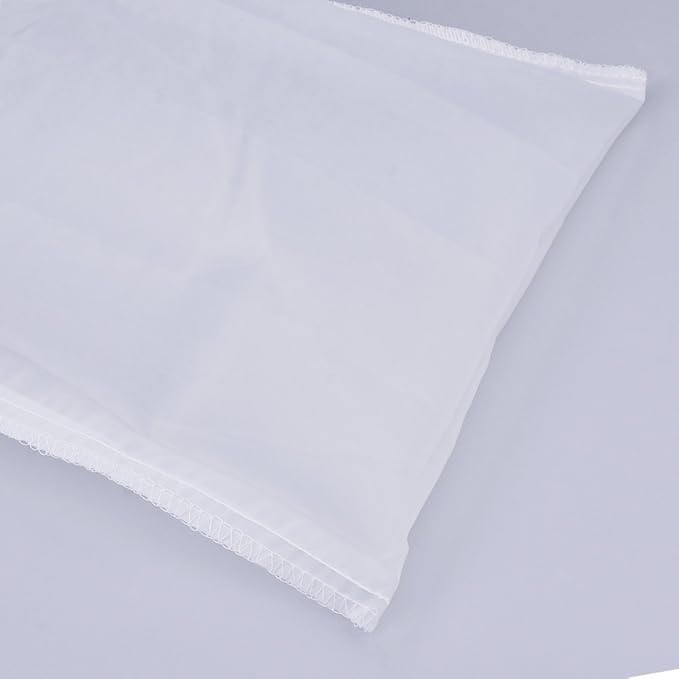 75 Micron Nylon Straining Bag Fine Mesh Food Strainer Bag, Multi-Purpose Filter Bag for Nut Milk, Juice, Cold Brew, Home Brewing (17.72" x 11.81", 2 Packs)