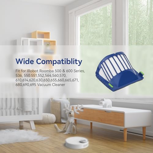 Aero Vac Filter Replacement with a Brush (10 Count)
