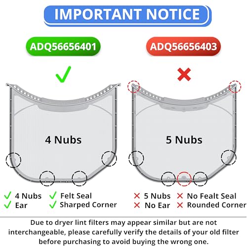 Dryer Lint Filter Screen Trap Replaces For LG DLEX3370V DLEX3570V DLEX3370W DLEX3570W DLEX3885W DLEX3360R DLEX3371W DLEX3370R DLEX3360W DLEX3360V DLEX3250W