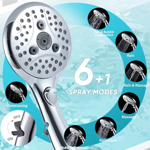 8'' Dual 20 Stage Filtered Shower Head with Handheld