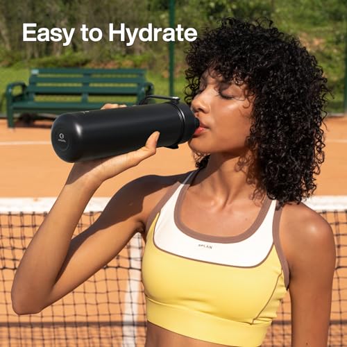 Insulated Water Bottle with Straw Stainless Steel Water Bottle