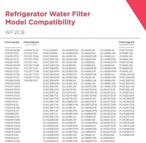 WF2CB PureSource 2® Water and Ice Refrigerator Filter Replacement (2 Count)