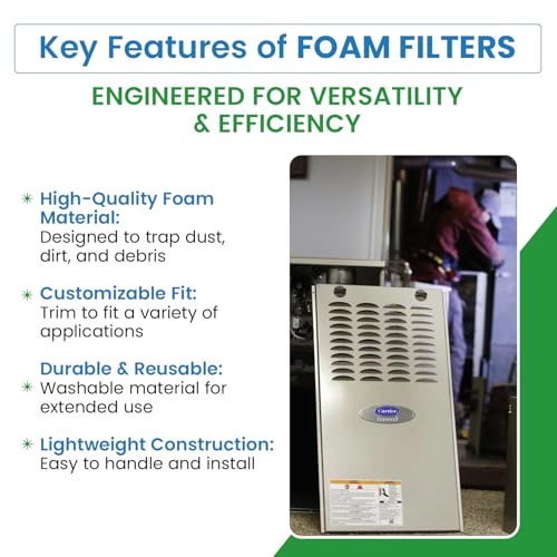 Mobile Home Foam Filter