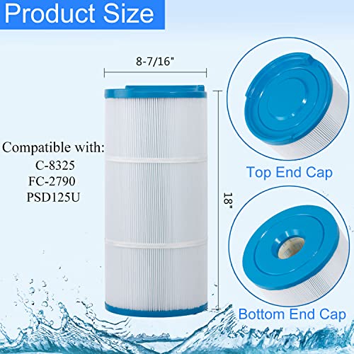 C 8325 Spa Filter Cartridge Replacement for Sundance Spa Filter 6540